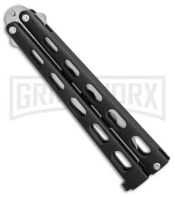 Bear & Son 114 & 114TR Black Butterfly Knife 2-Pack -Kershaw Shop bear son 2 pack butterfly special black 114 114TR BHQ 50066 er trainer spine large