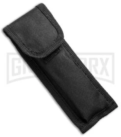 9" Sharksfin Stiletto Blue Automatic Knife - Satin Plain -Kershaw Shop blade play stilleto gbs24 sheath cm large