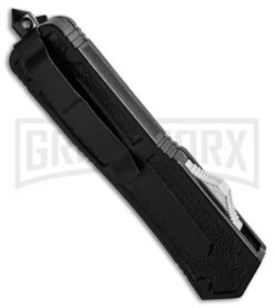 Reaver Dagger D/A OTF Automatic Knife - Black Plain -Kershaw Shop bladeplay otf hk87317 side cm large