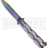 Rainbow Ransom Balisong Butterfly Knife - Spectrum Plain -Kershaw Shop bp spectrum wg838 large