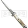 Frank B Italian 9" Honey Horn Stiletto (Dagger)