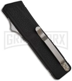 Lightning Tan D/A OTF Automatic Knife - Black Serr -Kershaw Shop lightning black satin back large 1