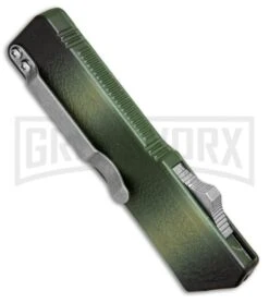 Lightning Camo D/A OTF Automatic Knife - Black Serr -Kershaw Shop lightning camo closed dl large 1