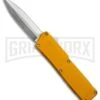 Lightning Yellow D/A OTF Automatic Knife - Satin Dagger -Kershaw Shop lightning yellow da satin BP 18392 er large