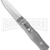 Mikov 241 Predator ABS Silver Automatic Leverlock Knife - Satin Plain -Kershaw Shop mikov gray cm large