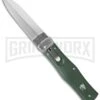 Mikov 241 Predator ABS Green Automatic Leverlock Knife - Satin Plain -Kershaw Shop mikov green cm large