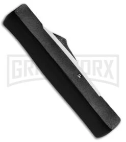 AKC Minion Concord Black/White OTF Automatic Knife - Dagger Black 5 AKC Minion Concord Black/White OTF Automatic Knife - Dagger Black -Kershaw Shop minion black white black dagger side jm large