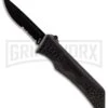 Schrade SCHOTF7BS Black OTF Spring Assisted Knife - Black Serr -Kershaw Shop schrade schotf7bs large