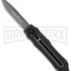 Schrade SCHOTF Assisted Opening OTF Knife - Drop Point Gray Plain -Kershaw Shop shrade out the front schotf black large