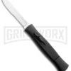 AKC Concord Sinatra Black OTF Automatic Knife - Polish Serr 1 AKC Concord Sinatra Black OTF Automatic Knife - Polish Serr -Kershaw Shop sinatra black serrated large